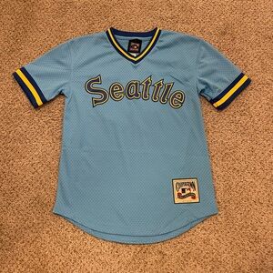 Ken Griffey Jr. Seattle Mariners Mitchell & Ness Youth Jersey Sz Medium